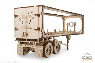 Trailer for Heavy Boy Truck VM-03 mechanical model kit